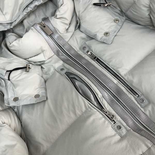 ハイクオリティダウンジャケット細部ディテール